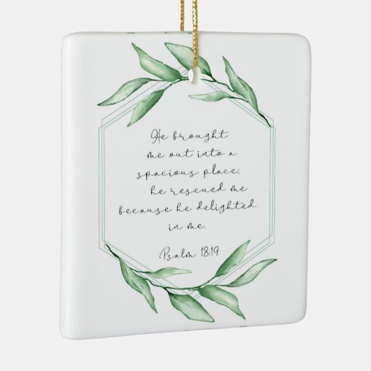 Kerstabel Verse keramische versiering Keramisch Ornament (Rechts)