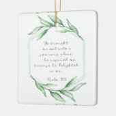 Kerstabel Verse keramische versiering Keramisch Ornament (Links)