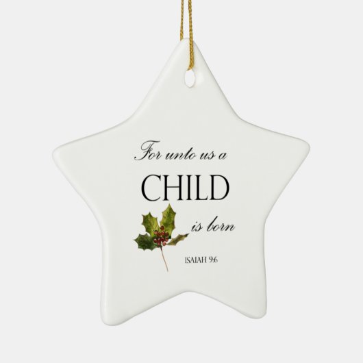 Kerstabel Verse keramische versiering Keramisch Ornament (Rechts)