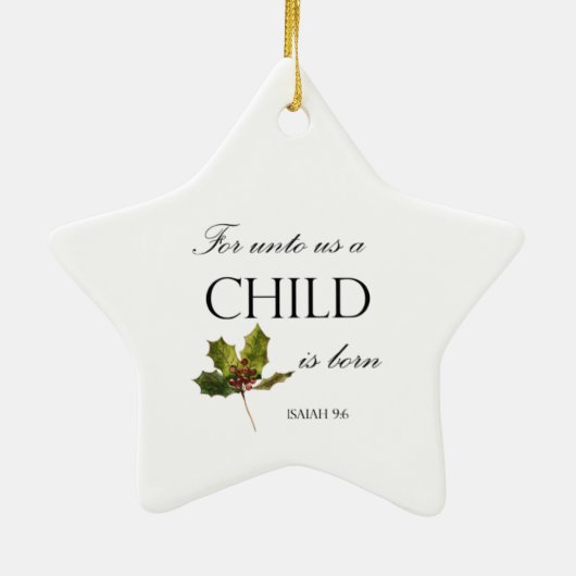 Kerstabel Verse keramische versiering Keramisch Ornament (Achterkant)