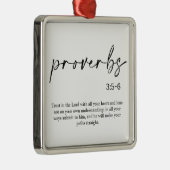 Kerstabel Verse keramische versiering Metalen Ornament (Rechts)