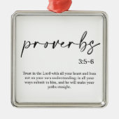 Kerstabel Verse keramische versiering Metalen Ornament (Voorkant)