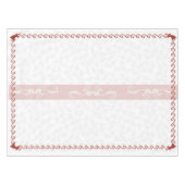 Kerstabel Witte & Rode 52 x 72 Tafelkleed (Voorkant (Horizontaal))