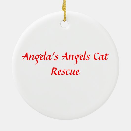 Kerstaboom Keramisch Ornament (Achterkant)