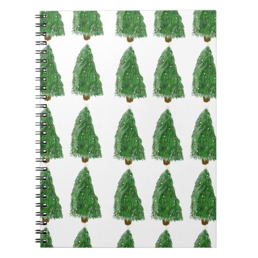 kerstaboom notitieboek (Voorkant)