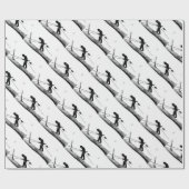 Kerstacadecadeau voor chirurg Arborist Cadeaupapier (Vlak)