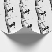 Kerstacadecadeau voor chirurg Arborist Cadeaupapier (Hoek)