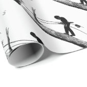 Kerstacadecadeau voor chirurg Arborist Cadeaupapier (Rol Hoek)