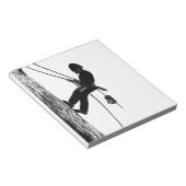 Kerstacadecadeau voor chirurg Arborist Notitieblok (Schuin)