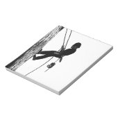 Kerstacadecadeau voor chirurg Arborist Notitieblok (Linkerzijde)