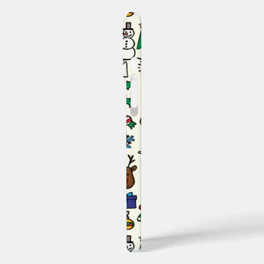 Kerstaccent ontwerp Case-Mate iPhone case (Achterkant / Links)