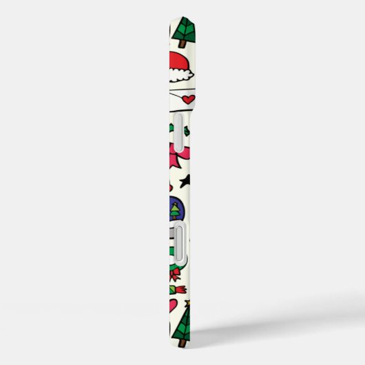 Kerstaccent ontwerp Case-Mate iPhone case (Achterkant / Rechts)