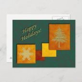 Kerstaccenten Briefkaart (Voorkant / Achterkant)