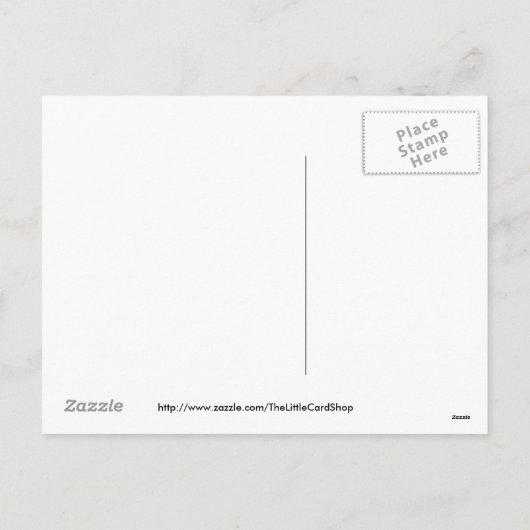 Kerstaccenten  Briefkaart (Achterkant)