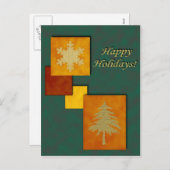 Kerstaccenten Briefkaart (Voorkant / Achterkant)