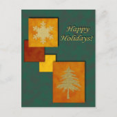 Kerstaccenten  Briefkaart (Voorkant)