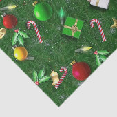 kerstaccouterieën tissuepapier (Detail)