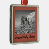 Kerstach van Monument voor vallei Metalen Ornament (Rechts)