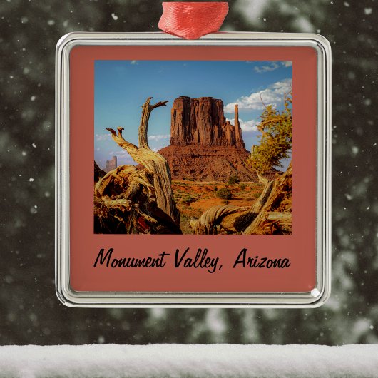 Kerstach van Monument voor valsvalsvalsvork Metalen Ornament