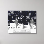 Kerstachcanvas afdrukken (Voorkant)