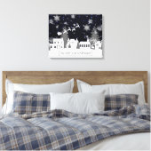Kerstachcanvas afdrukken (Insitu (Slaapkamer))