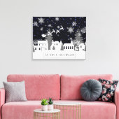 Kerstachcanvas afdrukken (Insitu (Woonkamer))