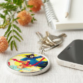 Kerstachekkers Sleutelhanger (Zijkant)