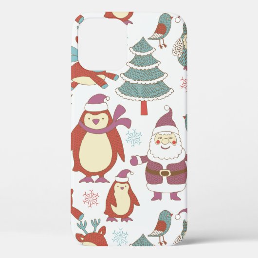 Kerstachtergrond Case-Mate iPhone Case (Achterkant)