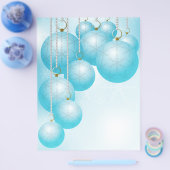 Kerstachtergrond Flyer (Enkel)