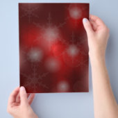 Kerstachtergrond Flyer (Hand)