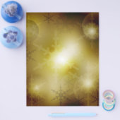 Kerstachtergrond Flyer (Enkel)