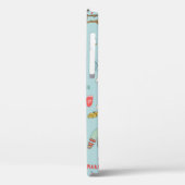 Kerstachtergrond, naadloos inpakken van papier Case-Mate iPhone case (Achterkant / Links)