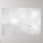 Kerstachtergrond Poster (Voorkant)