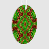 Kerstacryldecortal Ornament (voorkant)