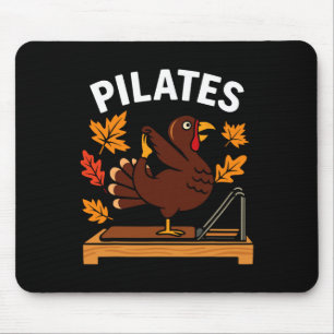 Kerstactie Pilates Kalkoen Voor Yoga En Fitness L Muismat