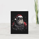 Kerstactische Kerstman Kerstcadeau-idee  Kaart (Voorkant)