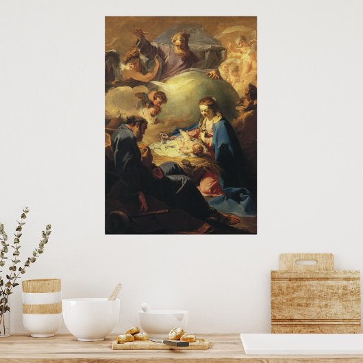 kerstactiviteit Afdrukken van G. Battista Poster (Keuken)