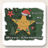 Kerstadebroodster Bier Onderzetter (Voorkant)