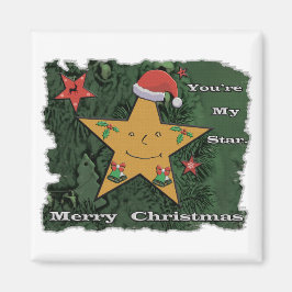 Kerstadebroodster Magneet