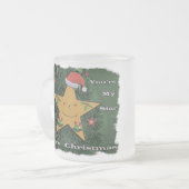 Kerstadebroodster Matglas Koffiemok (Voorkant links)