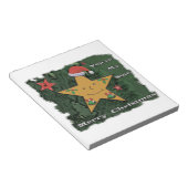 Kerstadebroodster Notitieblok (Schuin)