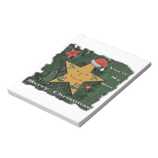 Kerstadebroodster Notitieblok (Linkerzijde)