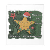 Kerstadebroodster Notitieblok (Voorkant)