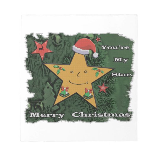 Kerstadebroodster Notitieblok (Voorkant)