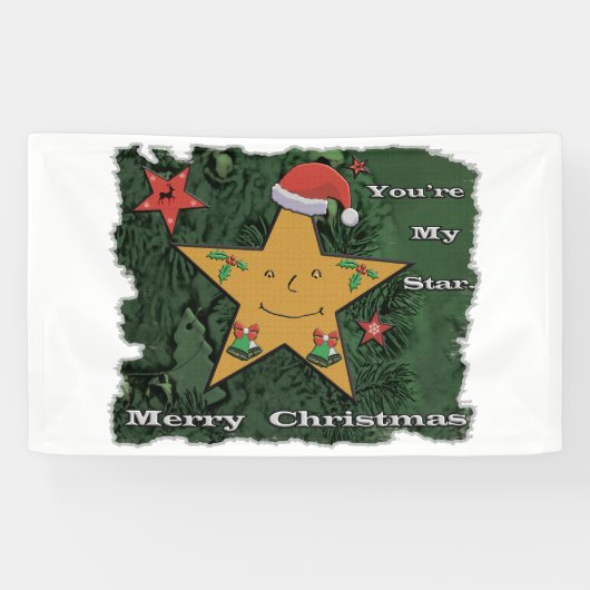 Kerstadebroodster Spandoek (Horizontaal)