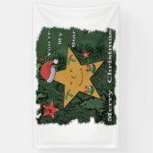 Kerstadebroodster Spandoek (Verticaal)