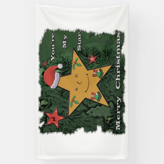 Kerstadebroodster Spandoek (Verticaal)