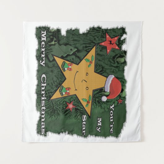 Kerstadebroodster Wandkleed (Voorkant (horizontaal))