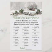 Kerstadecor auto Wat zit er in je paardenspel? (Voorkant)