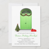 Kerstadedecoraties Groene Deuren Vrijdag Kaart (Voorkant)